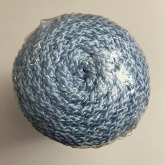 Bonnie Craft Cord 6mm 100 Yards Crochet Knit Knotting Weaving Macrame Sky Blue - Picture 8 of 8